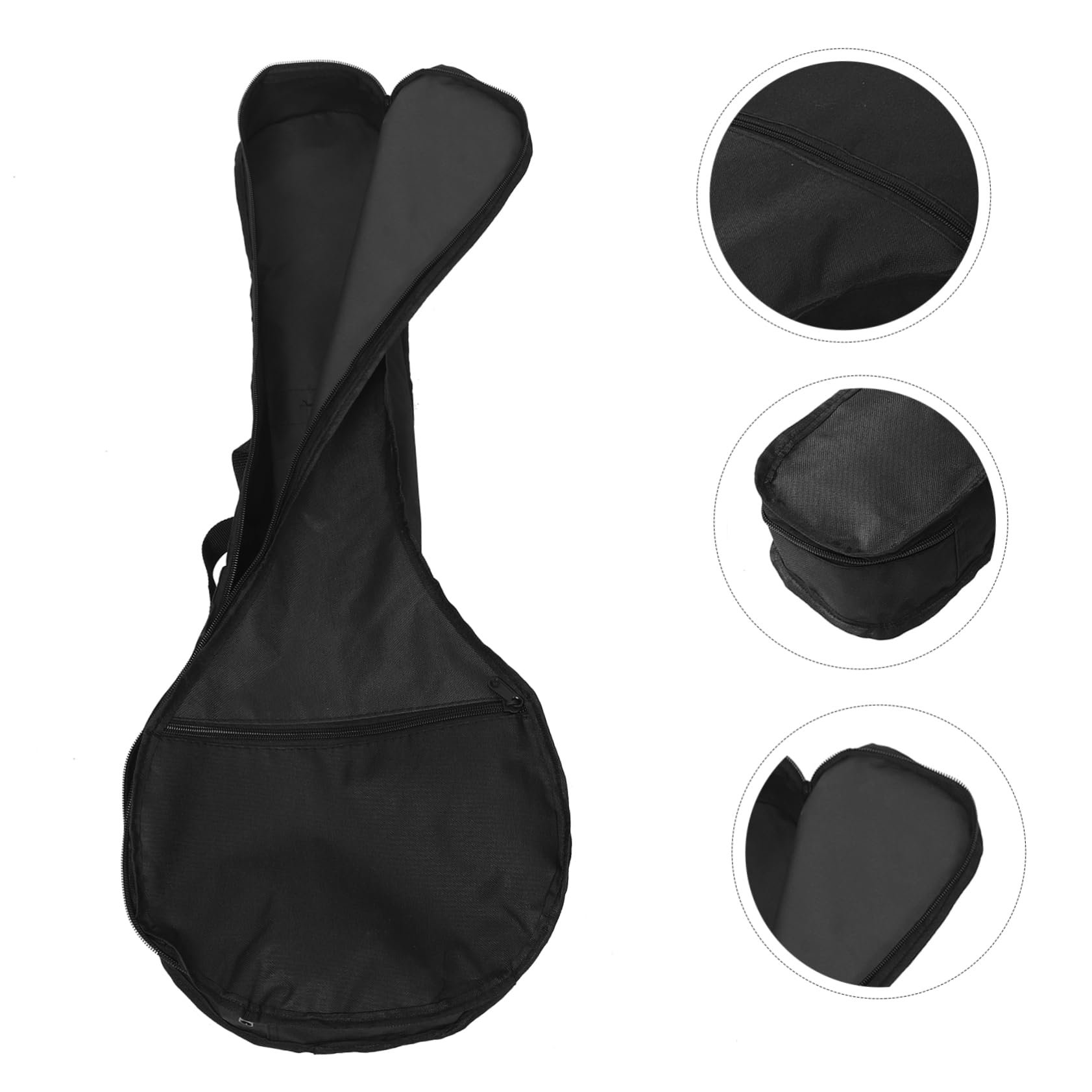 Lot De 2 De Transport Pour Mandoline Épais Et Résistant Aux Chocs En Tissu Oxford Pour Instruments De Musique