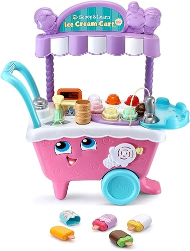 Miniatura 3 de LeapFrog Scoop and Learn - Carrito de helado de lujo embalaje sin frustración color rosa