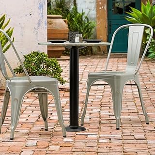 Excalibur Round Table Base, Black E-Coated Steel, 8 Inch Diameter, 28 Inch Height, 3 Inch Column, Bolt Down, Indoor Outdoor