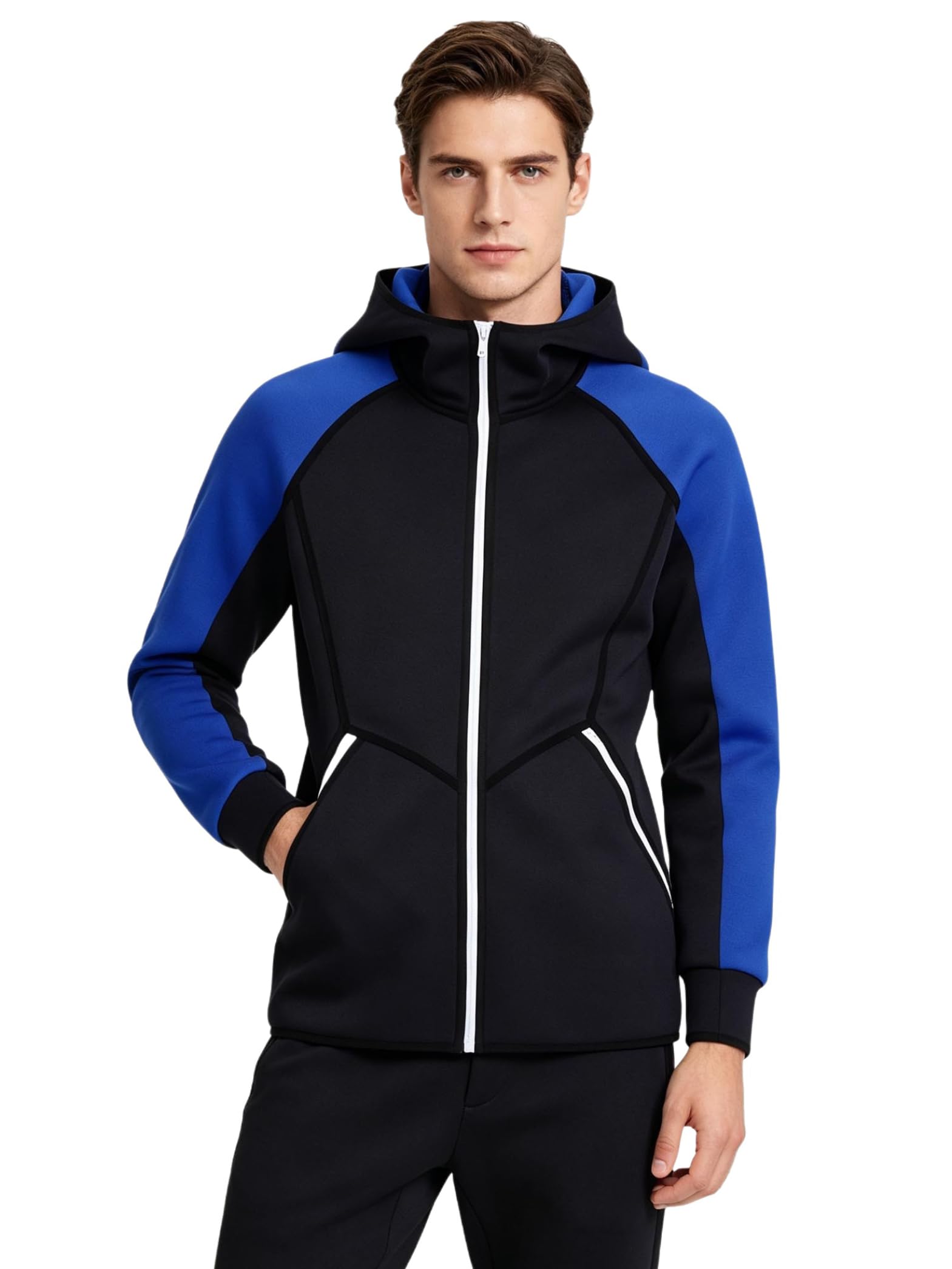 Hombre Camiseta De Neopreno Para Chaqueta Térmica Traje Cálida