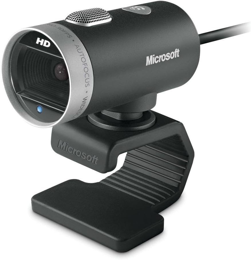 Microsoft H5D-00014 LifeCam Cinema Webcam - Black/Silver