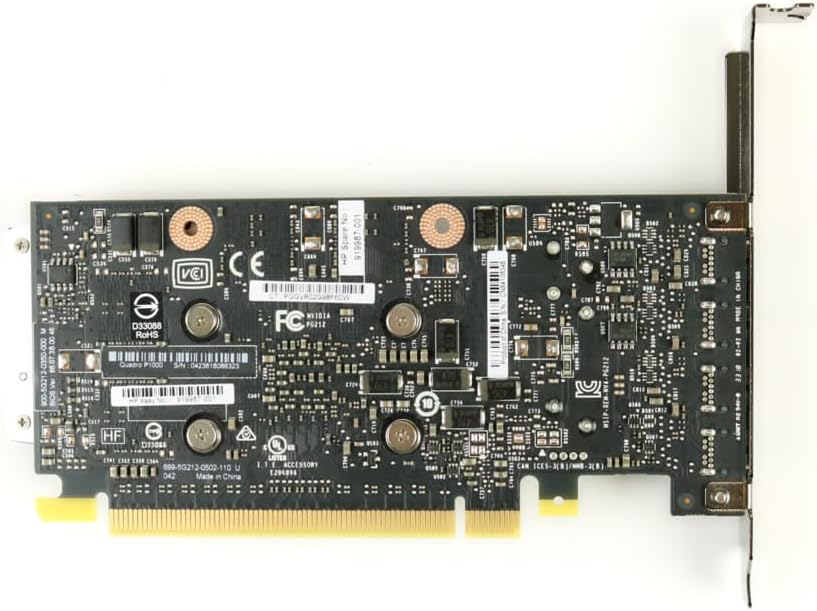 PNY NVIDIA Quadro P1000 Professional Graphics Card (VCQP1000-PB) (Renewed)