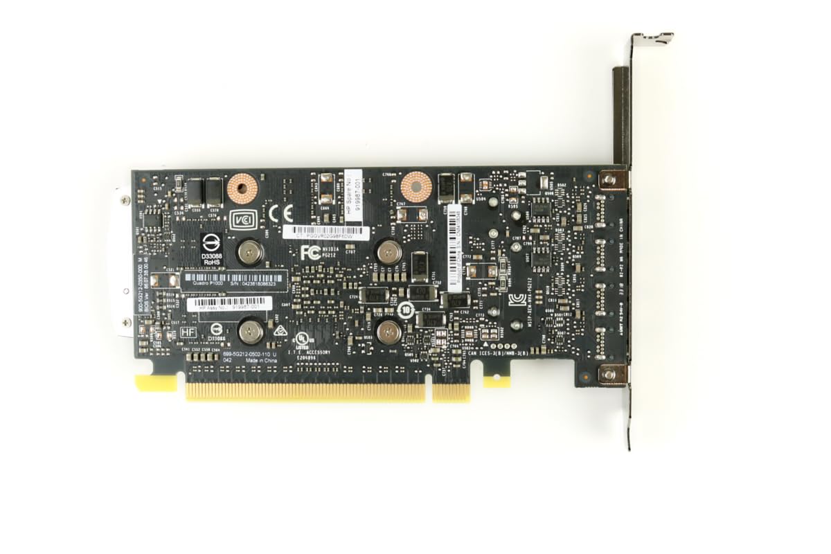 Placa de Video Nvidia Quadro P1000 4GB GDDR5 Placa de Video Nvidia Quadro P1000 4GB GDDR5