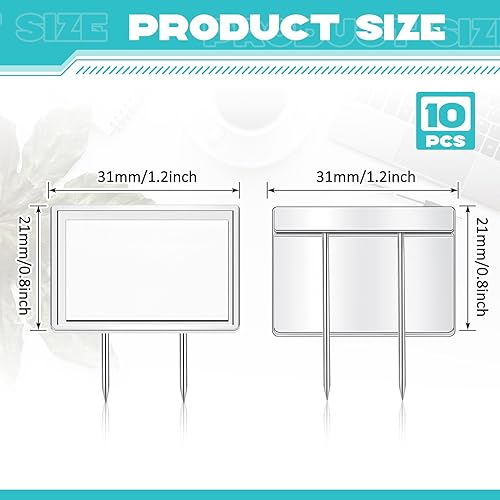 Miniatura 2 de Amylove 10 pines plateados para cubículo, divisiones, pasadores de empuje largos, clips de tela, soportes para placa de nombre de cubículo para