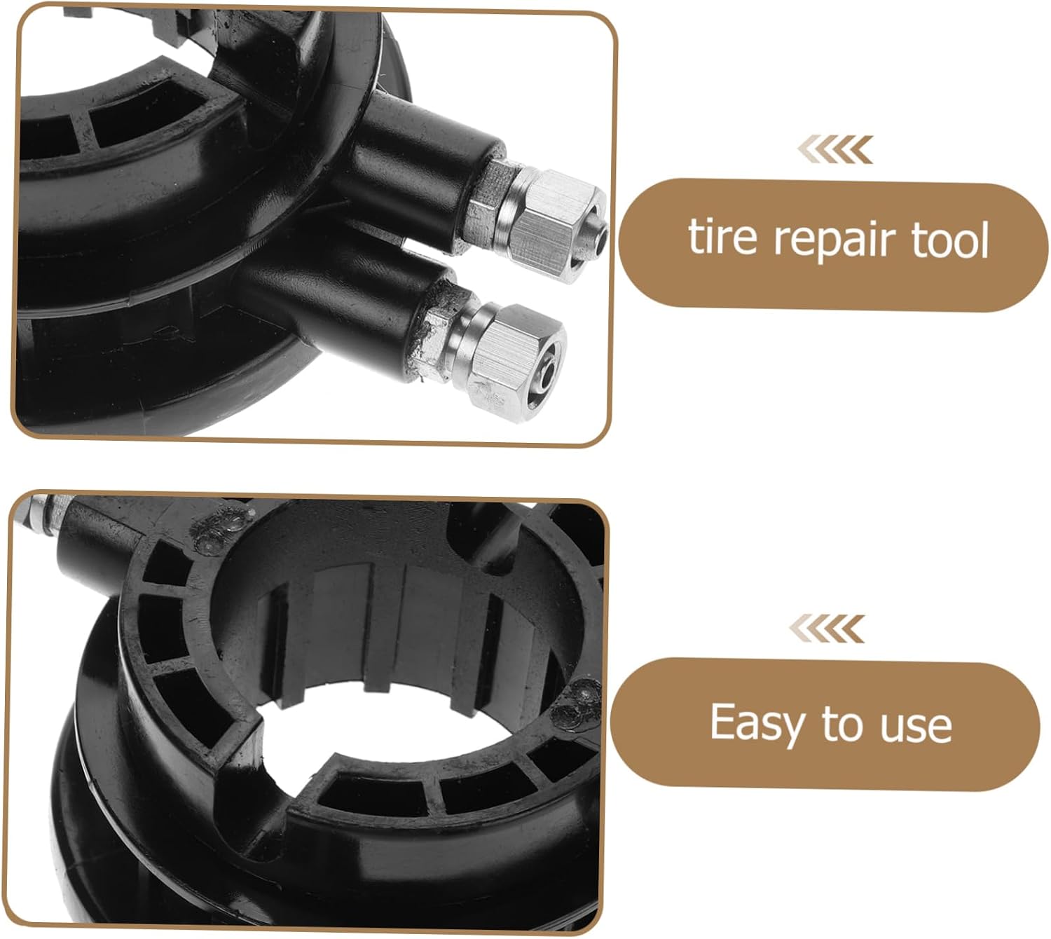 Gatuida Auto Tire Changing Tools Tire Repair Kit Rolling Valve for DIY Enthusiasts