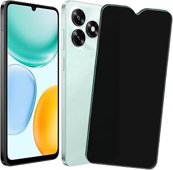 Privacy Screen Protector for Honor X5c, 2 Pack | 6.74 Inch,Privacy Tempered Glass,Anti-Spy for Office, Commute, Travel & Daily, 9H HD Clear, Scratch-Resistant