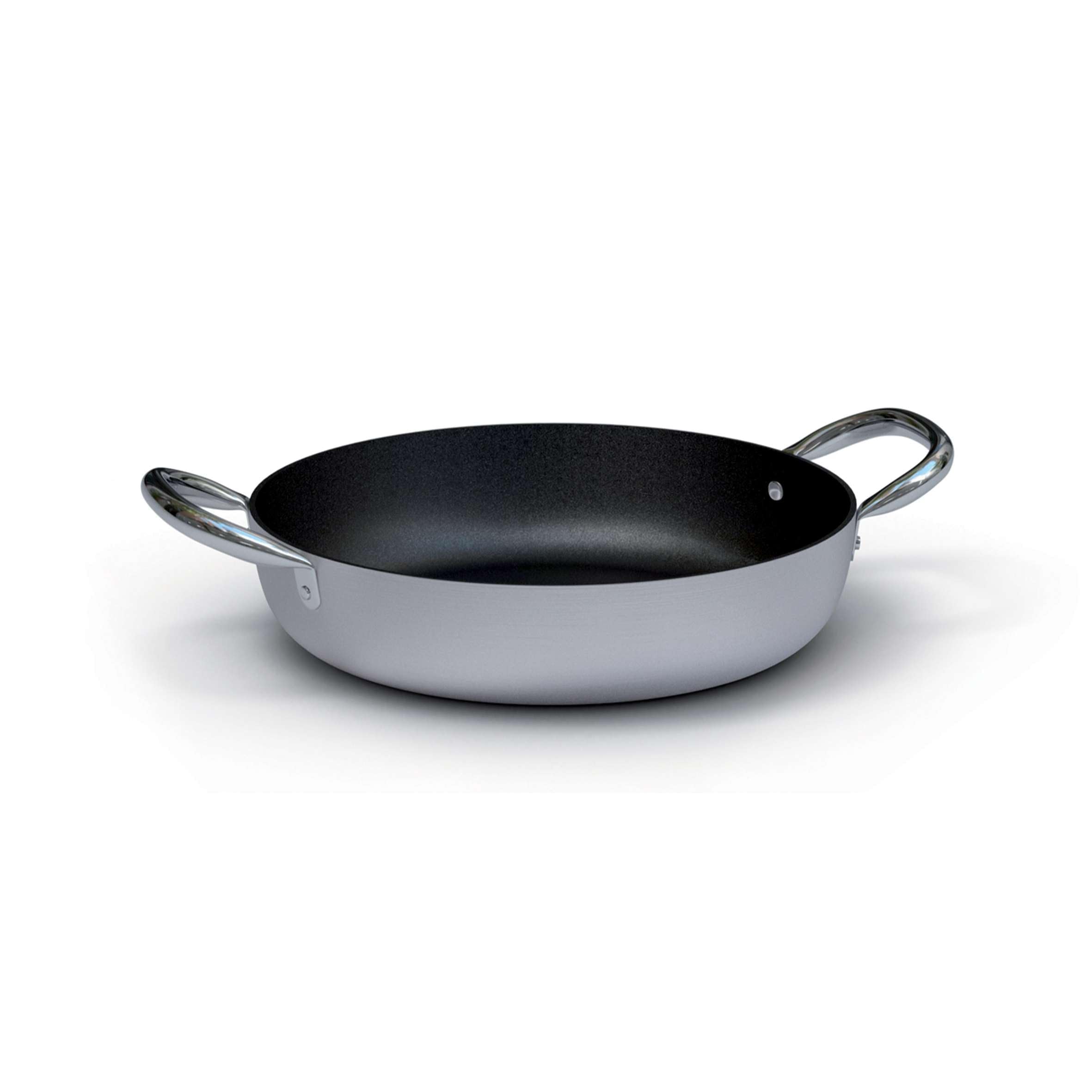 Ballarini 2008.24, Poêle antiadhésive aluminium, 24 cm, compatible four