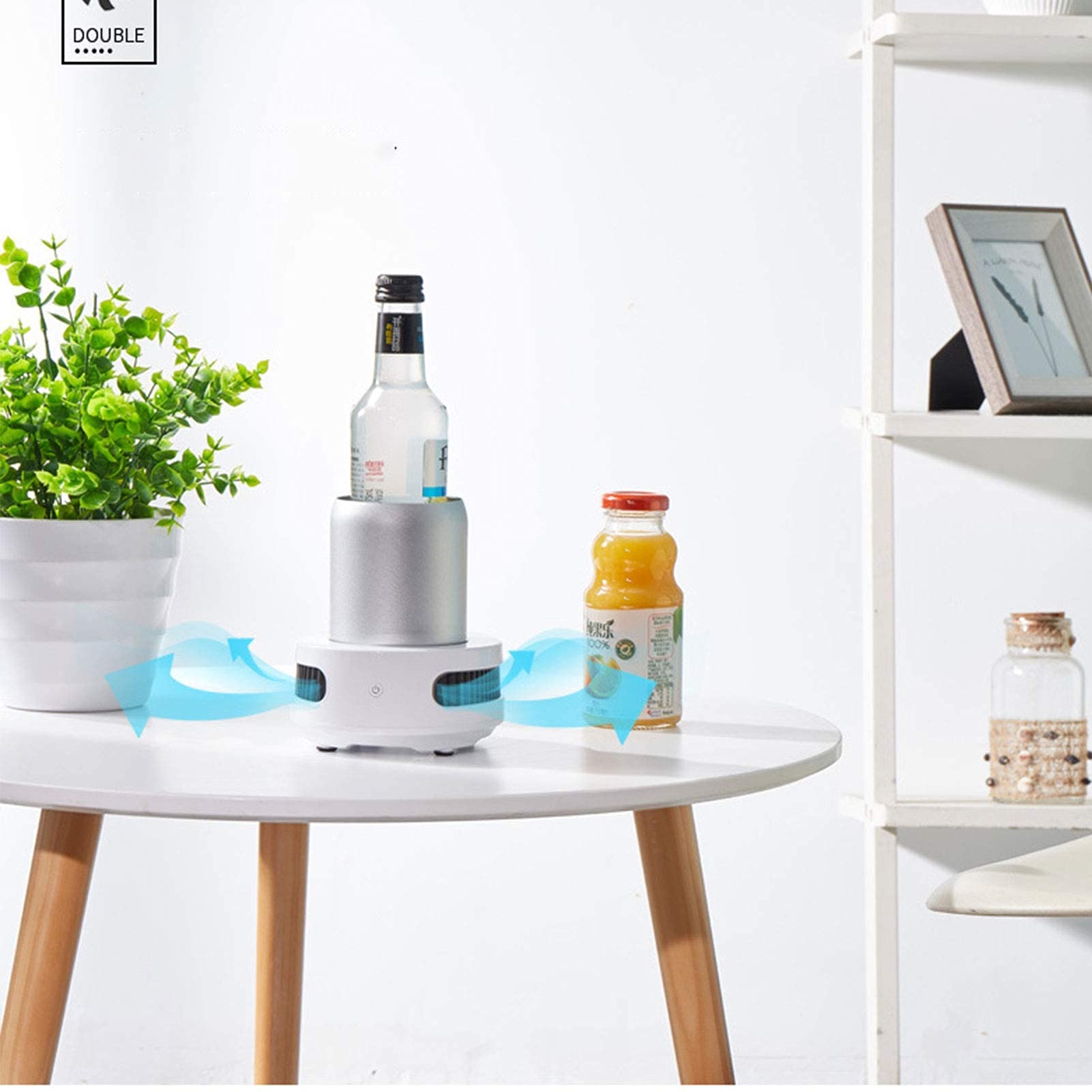 Portable Ice Maker, Countertop Small Ice Cube Maker,Easy To Use Smart Refrigeration Quick Ice Making,For Home on Fridge.com - View 4