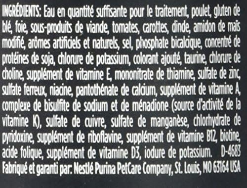 Miniatura 4 de Pro Plan White Meat Chicken & Vegetable Entree Alimento enlatado para gatos adultos en salsa