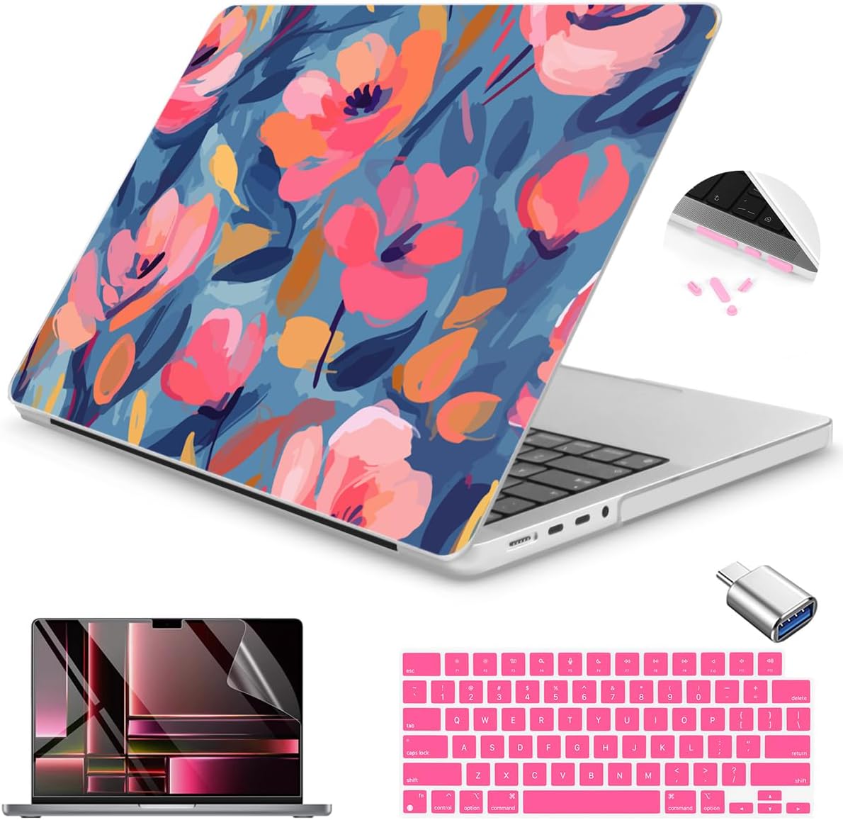DONGKE Compatible With M5 MacBook Pro 14 Inch Case M4 - View #2