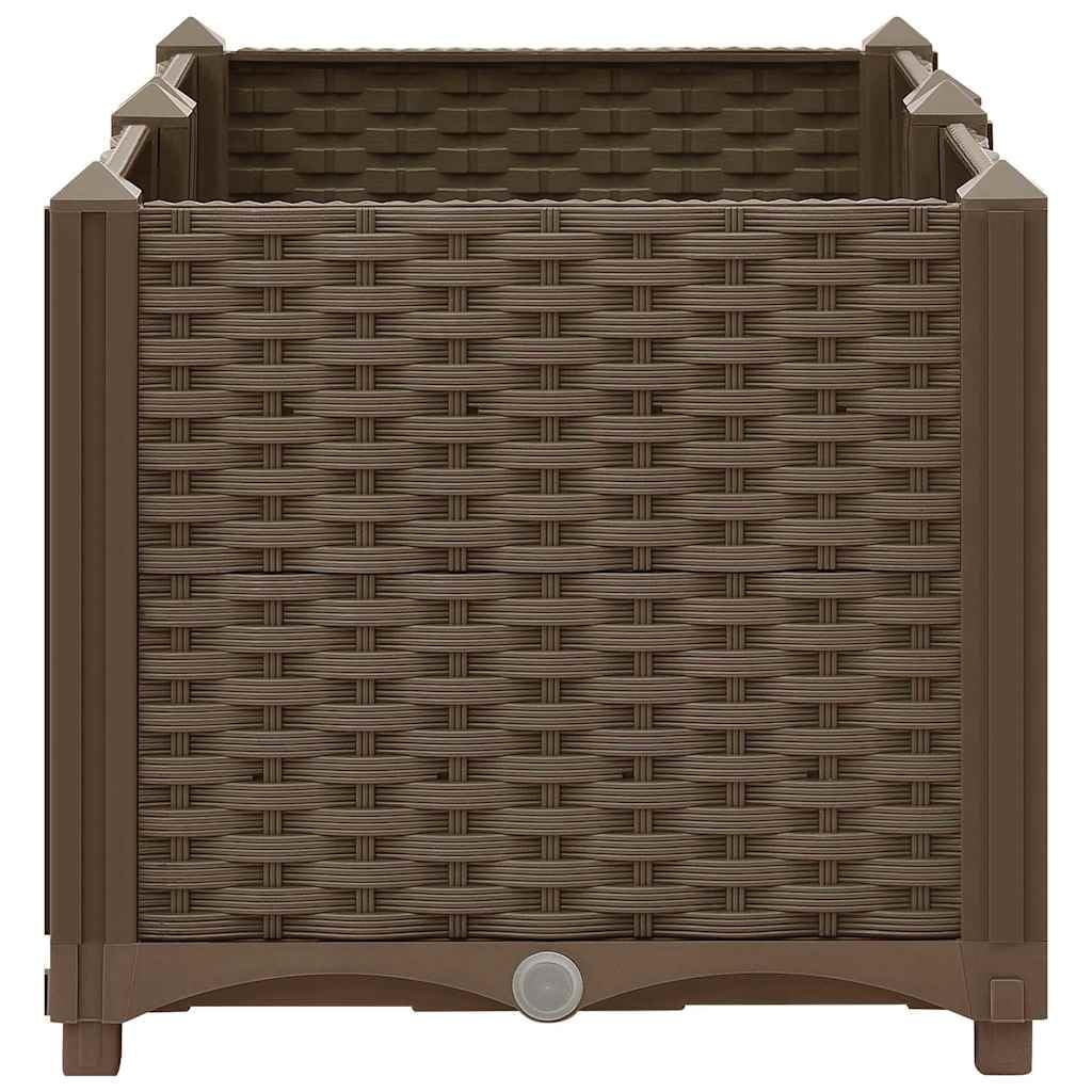 vidaXL Arriate 80x40x38 cm Polipropileno