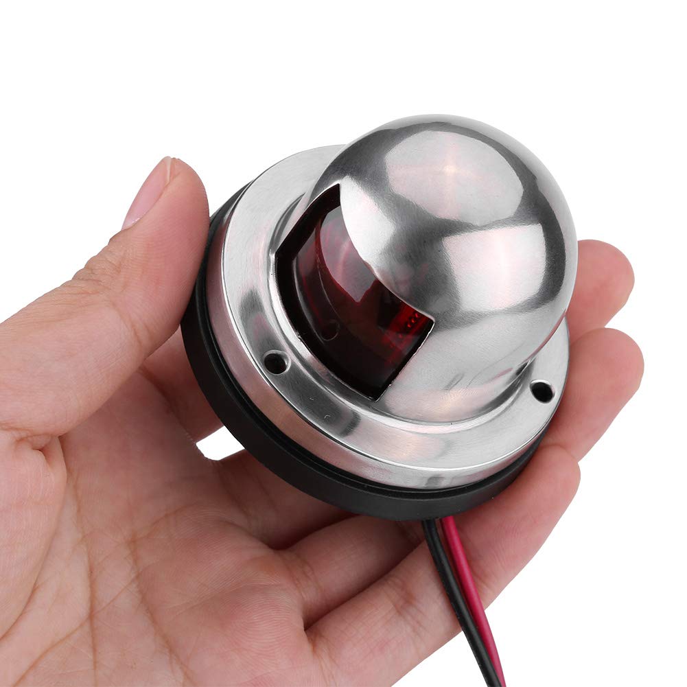 positionslichter boot,Positionsleuchten Led Boot,Tbest Marine Boot Navigationslicht,12V/24V Edelstahl Rot & Grün Led Navigationslampe Licht Signallicht Lampe Yacht Zubehör