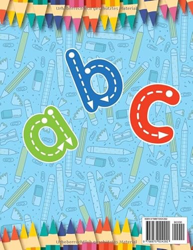 Erste Schreibschritte: Vorschul-Übungsbuch zum Buchstaben Nachspuren: Buchstabenwelt Entdecken: Grun