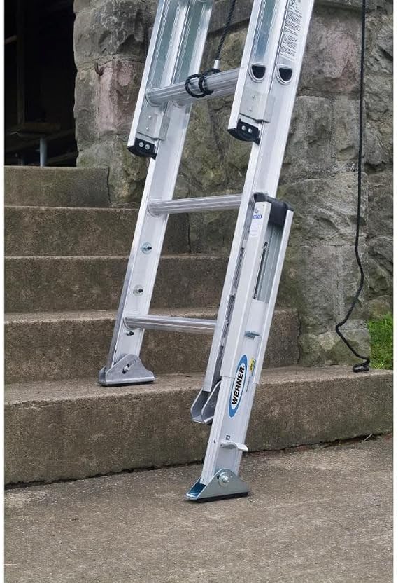 Werner PK70-1 Ladder Leveler with 2-Base Unit Attachments