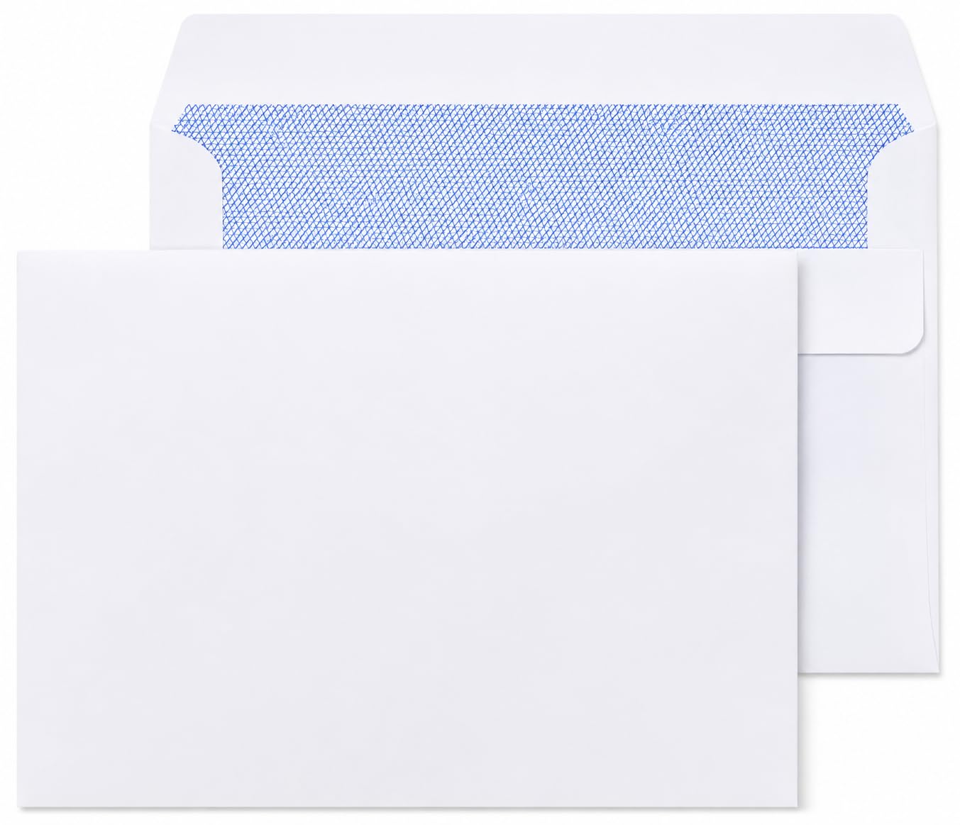 RFE Pack of 25 - C6 / A6 White Mailing Envelopes Self Seal for Posting mailing Home Office, Ecommerce and Business 80gsm 114 x 162mm