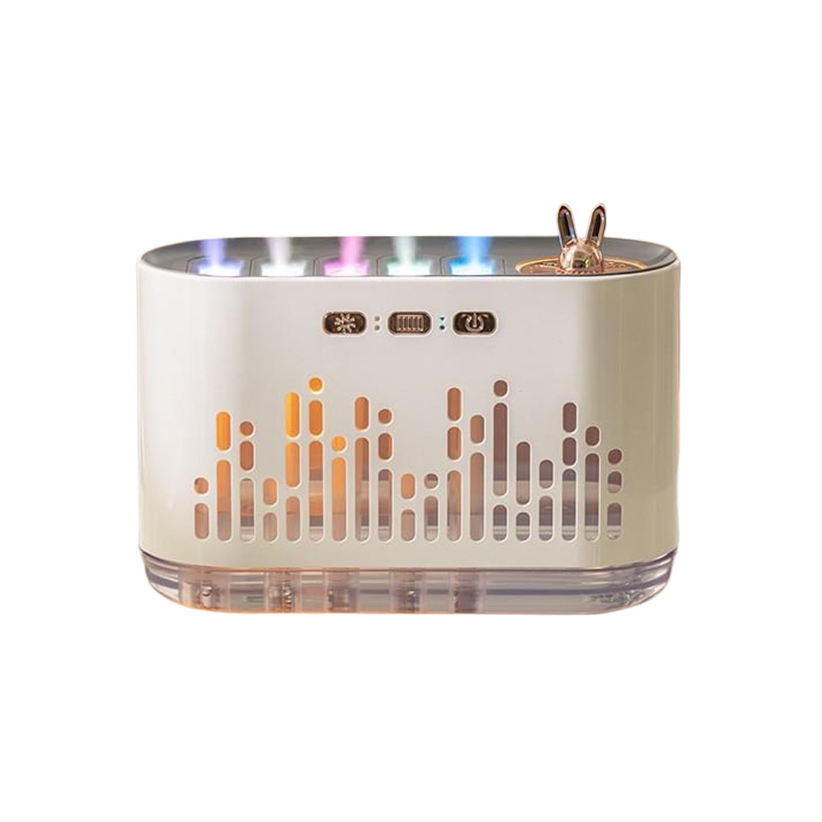 Diffuseur de méduses musical blanc en ABS pour une brume synchronisée