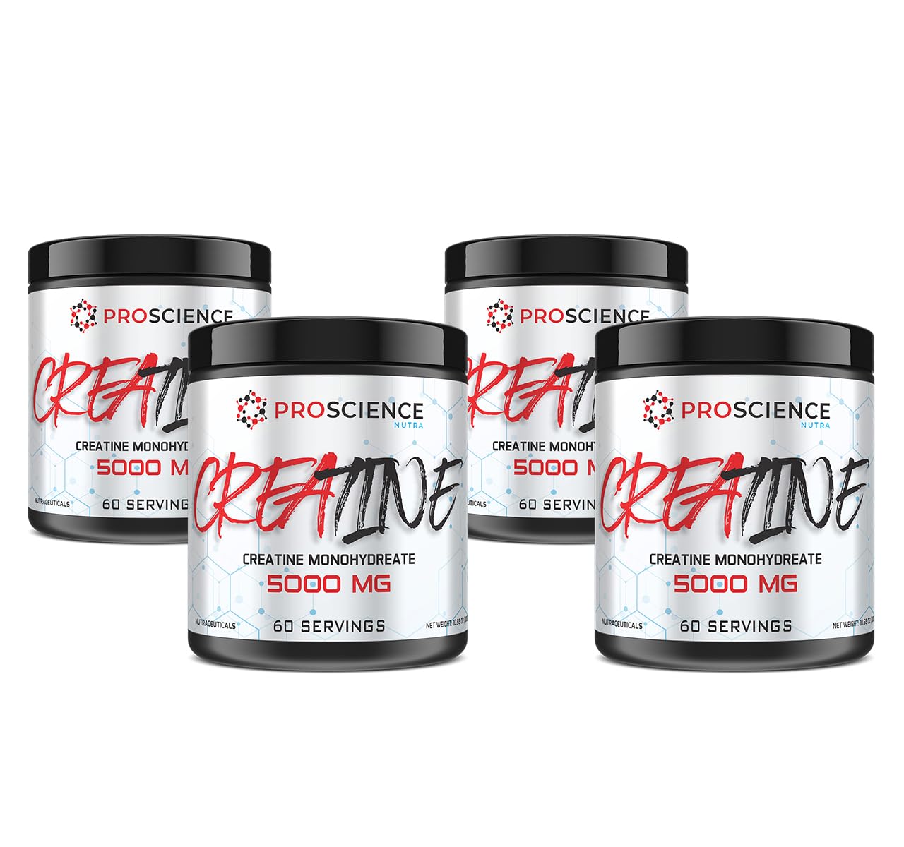 Pro Science Nutra Creatine 5000mg 60 Servings (4)