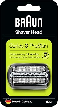 Braun 32B Series 3 Shaver Foil and Cutter Head Cassette