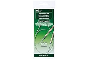 Clover Interchangeable Cord Knitting Needles 48" Cable for Interchangeable Needle Tips