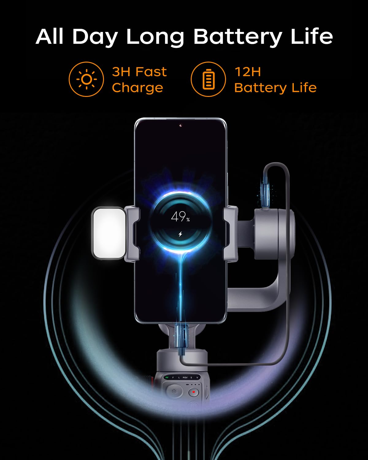 C05 Kit Stabilizzatore Gimbal per Smartphone