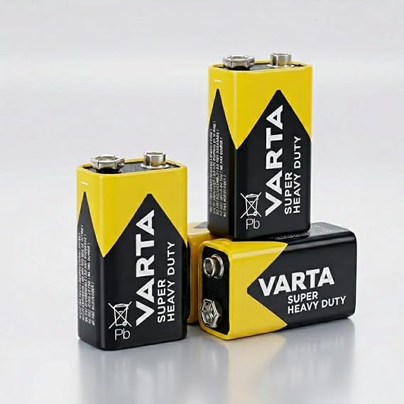 Varta Super Heavy Duty 9v Pİl - 4'lÜ Ekonomİk Paket