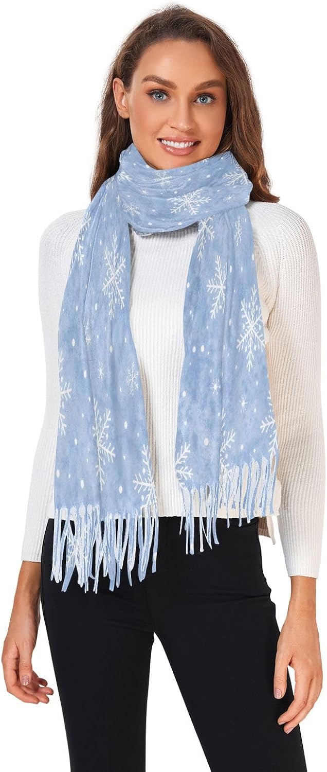 ALAZA Women’s Scarf Soft Warm Long Scarves Shawl Wrap for Winter Autumn Home Office Travel