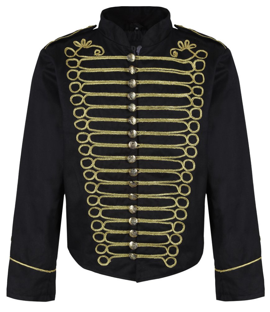 Ro RoxRo Rox Napoleon Military Drummer Parade Jacket Steampunk Military Jacket