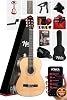 Midex CG-270NT Natural Color Classic Guitar 4/4 Adult Size Full Set with Handle Adjustment