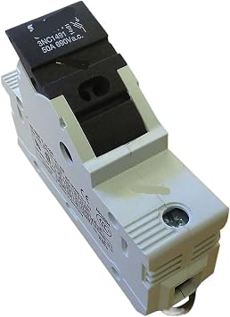Fuse Holder 3NC1491 3NC1492 3NC1493 with 14 * 51mm Fuse 690V 50A Color 3NC1491 Base 1P
