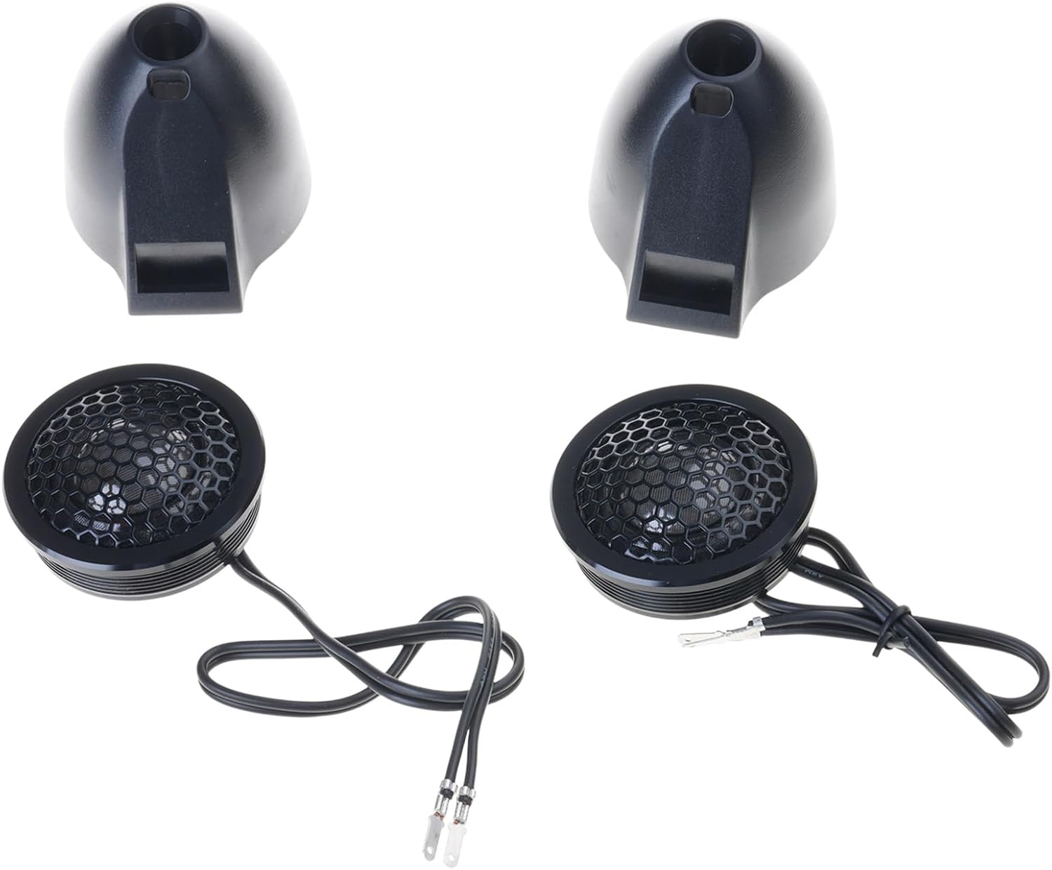 4Ohm General Fit High Sensitivity 150W Car Tweeter Speakers with Silk Film for Enhances Sound Easy Setups Professional Auto Sound Modification Tweeter Set