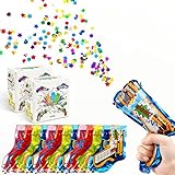 JOLIGAEA 24 Stück Party Popper, konfettikanone Set, Konfetti Kanone Biologisch Abbaubar, Konfetti Shooter, Konfetti Bombe für Geburtstage, Party, Silverster und Hochzeiten, Karneval