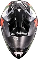 Vista 4 de Casco LS2 Explorer Adventure CamoX Blanco Rojo