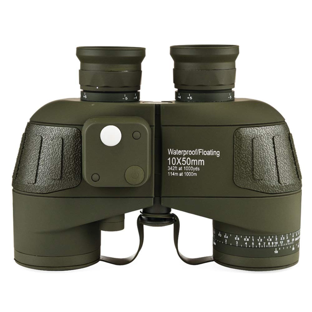 Télescope de voyage 10x50 jumelles étanches au gaz pour observer la nature en randonnée