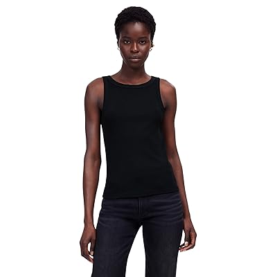 Madewell Brightside High Neck Tank Top Women