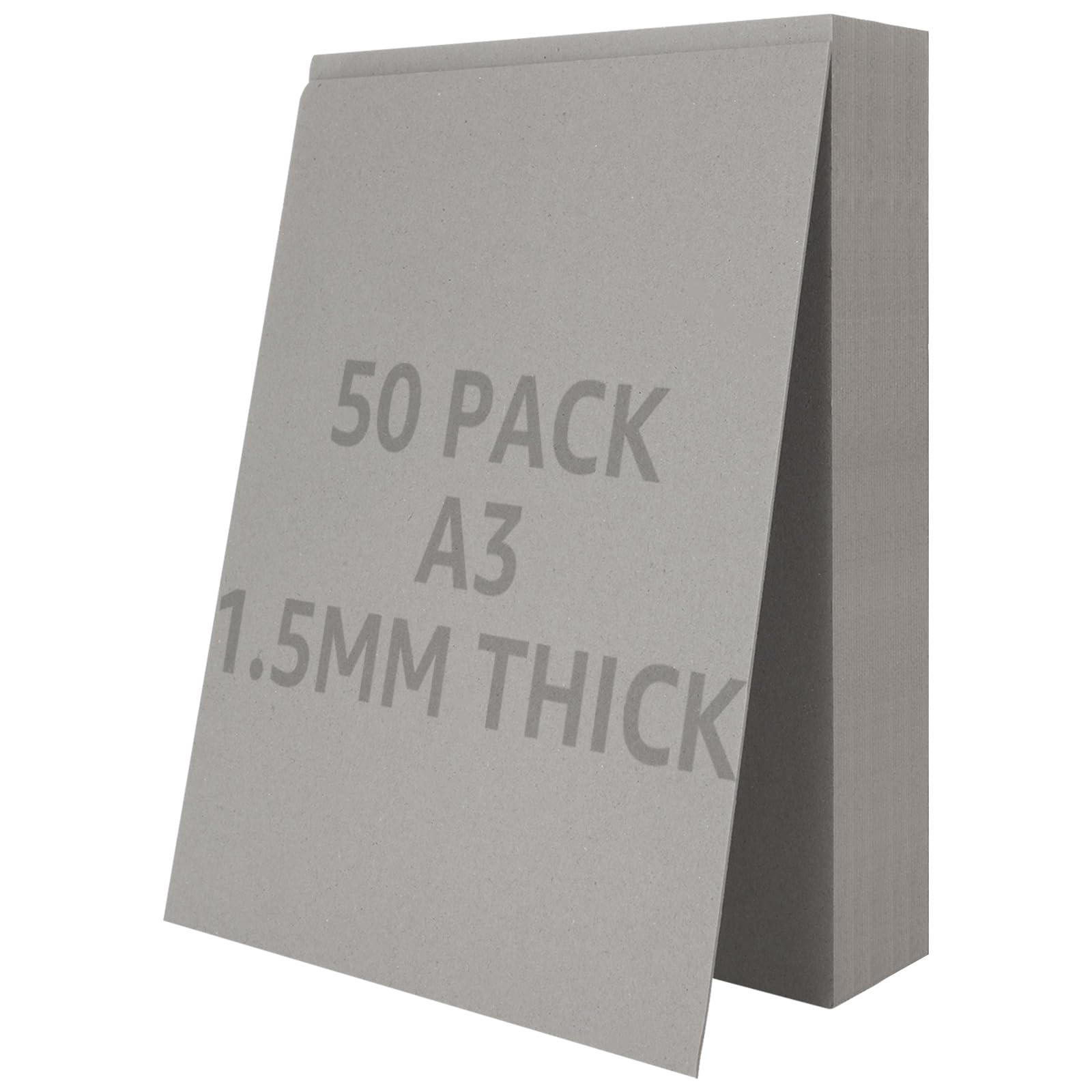 BCreativetolearn A3 Greyboard 30 Sheets Mount Board Backing Board - View #5