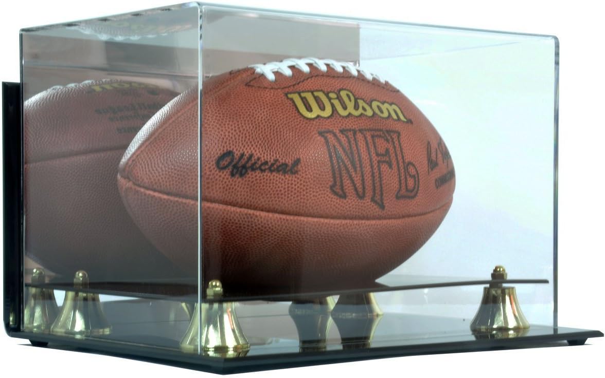 Deluxe Acrylic Football Display Case - Wall Mountable