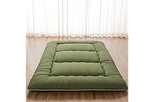 Roll-Up Japanese Floor Mattress with Portable Bag