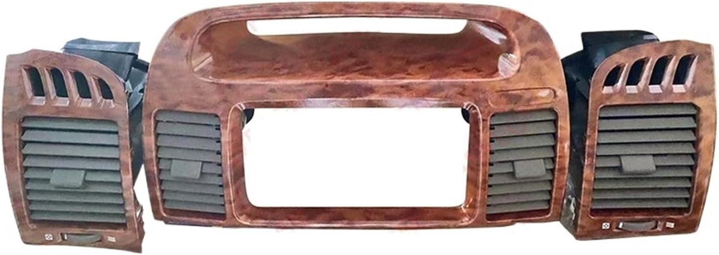 Air Vent Outlet Dashboard Panel，Compatible for Toyota Camry 2003-2006 Car Air Conditioner Outlet Panel (Color : Brown 3 PCS)