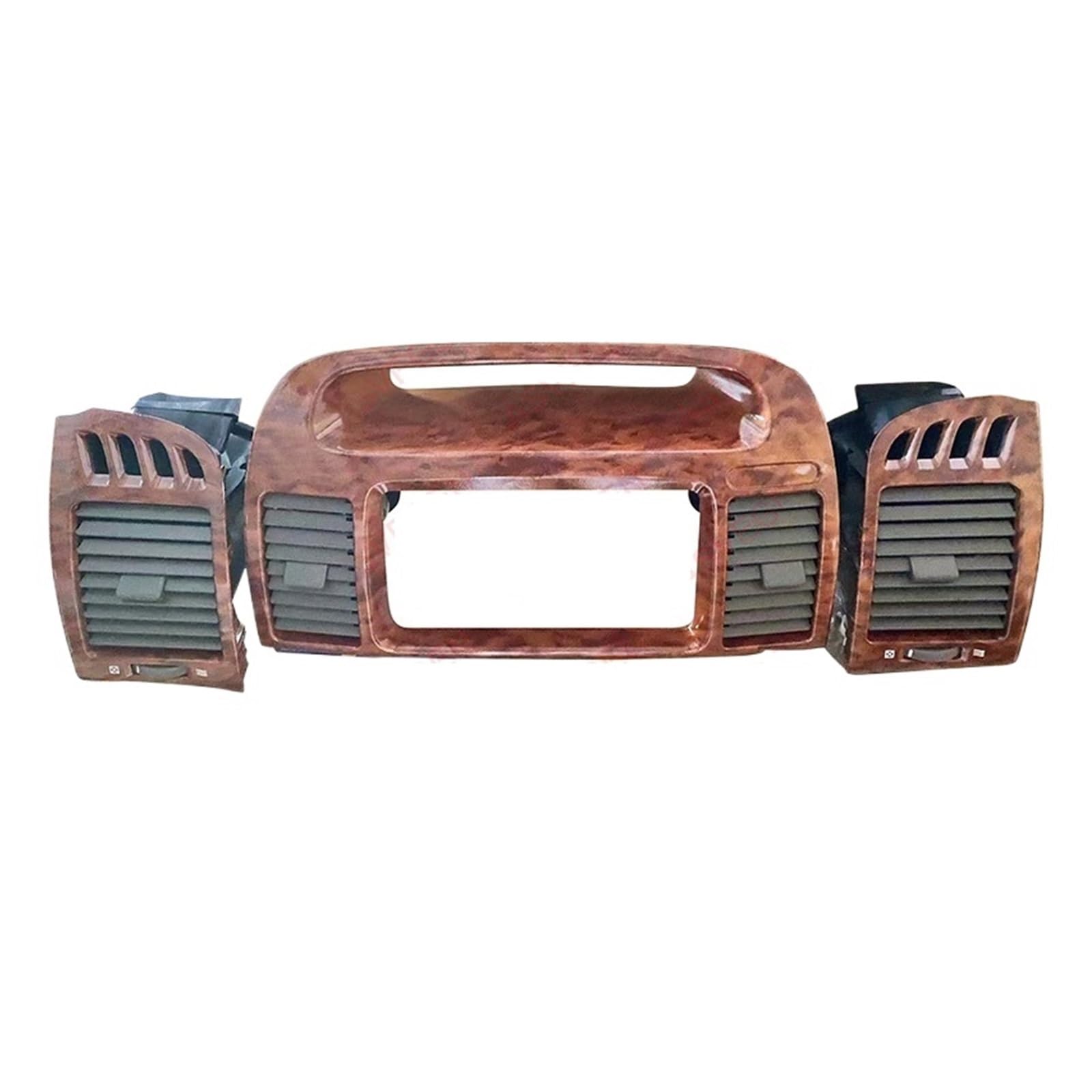 Air Vent Outlet Dashboard Panel，Compatible for Toyota Camry 2003-2006 Car Air Conditioner Outlet Panel (Color : Brown 3 PCS)