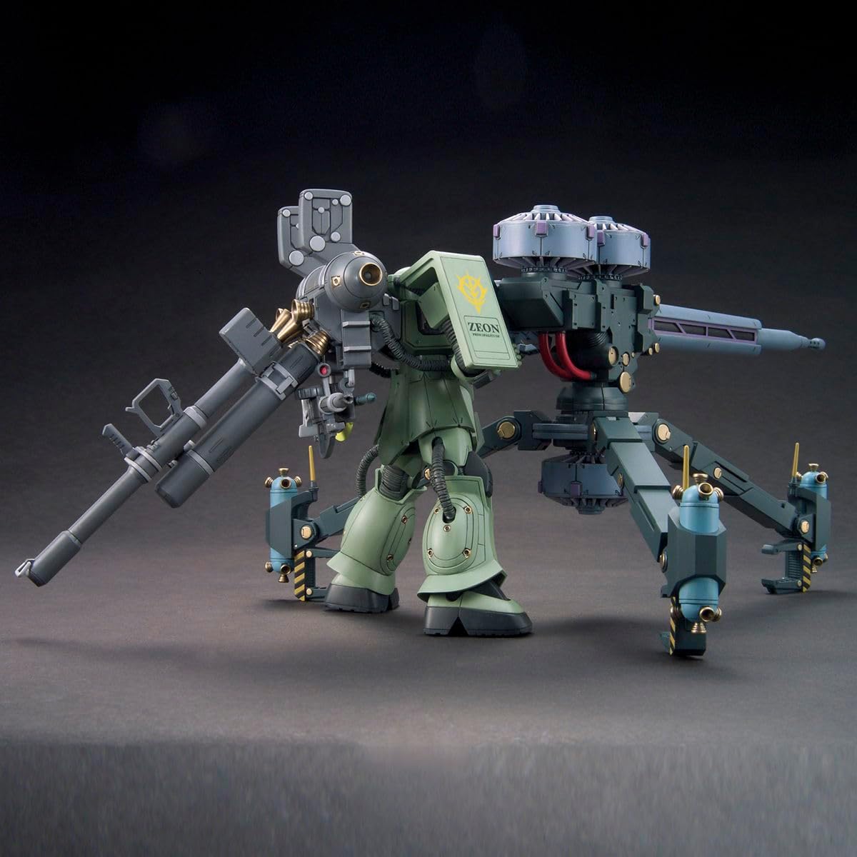 HG MS-06 ZAKU II + BIG GUN SET (GUNDAM THUNDERBOLT ANIME VER.)