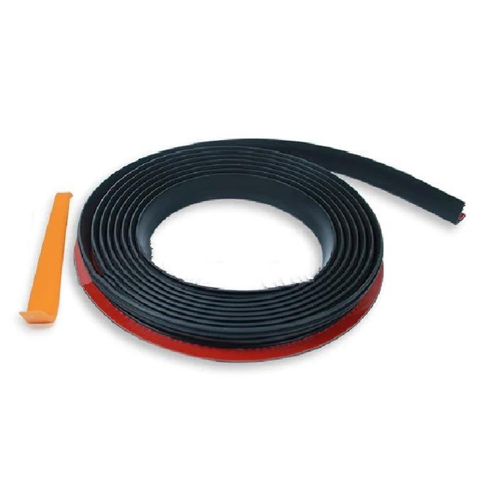 One Color Car Window Rubber Seal Car Window Seal Strip Rubber V Shape Sealing Strips Noise Insulation Accessories Window Weatherstrip(1M)
