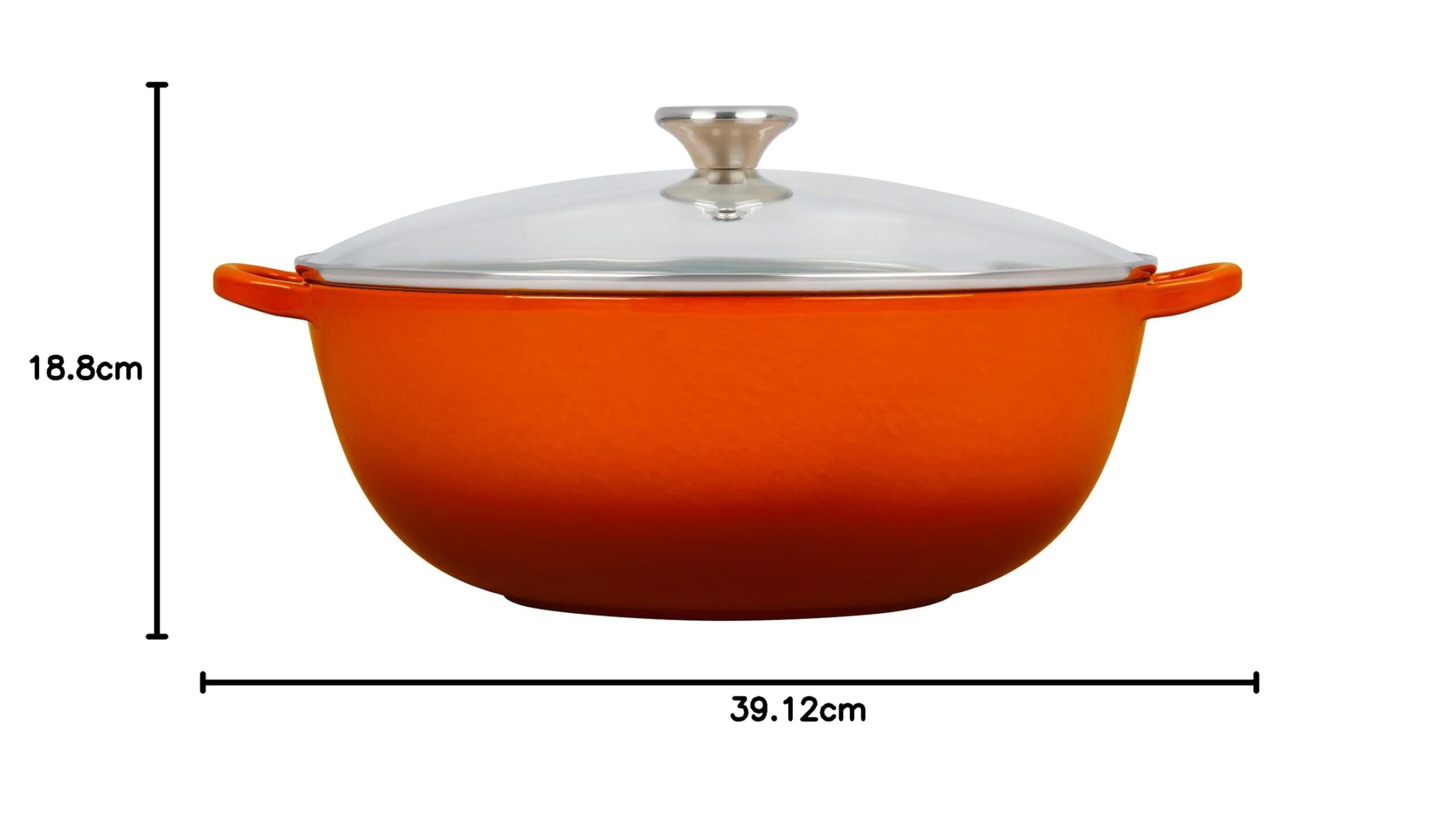 Amazon.co.jp: Le Creuset エナメル鋳鉄シェフオーブン ガラス蓋付き