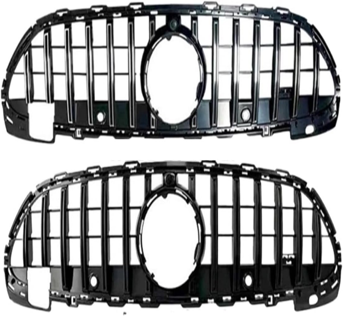 JSYUAN Compatible with Mercedes Benz Car Hood Grill