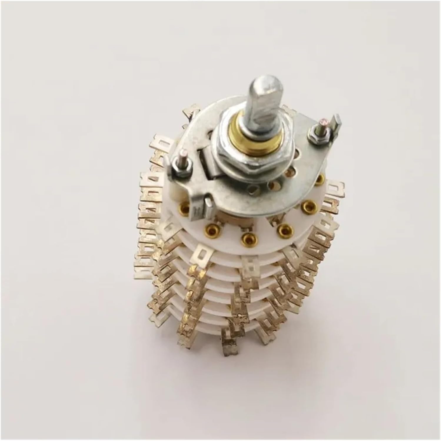 1pc Ceramic Channel Band Rotary Switch Selector 8P11T 8-Pole 11-Position 8 Deck KCZ 10W8D Cap