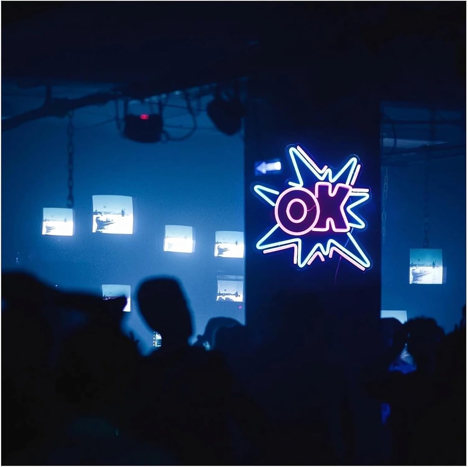 Neon Light Decoration for neon Sign Ok Led Home Cool Room Bar Club Party Wall Decor Personalized image 2
