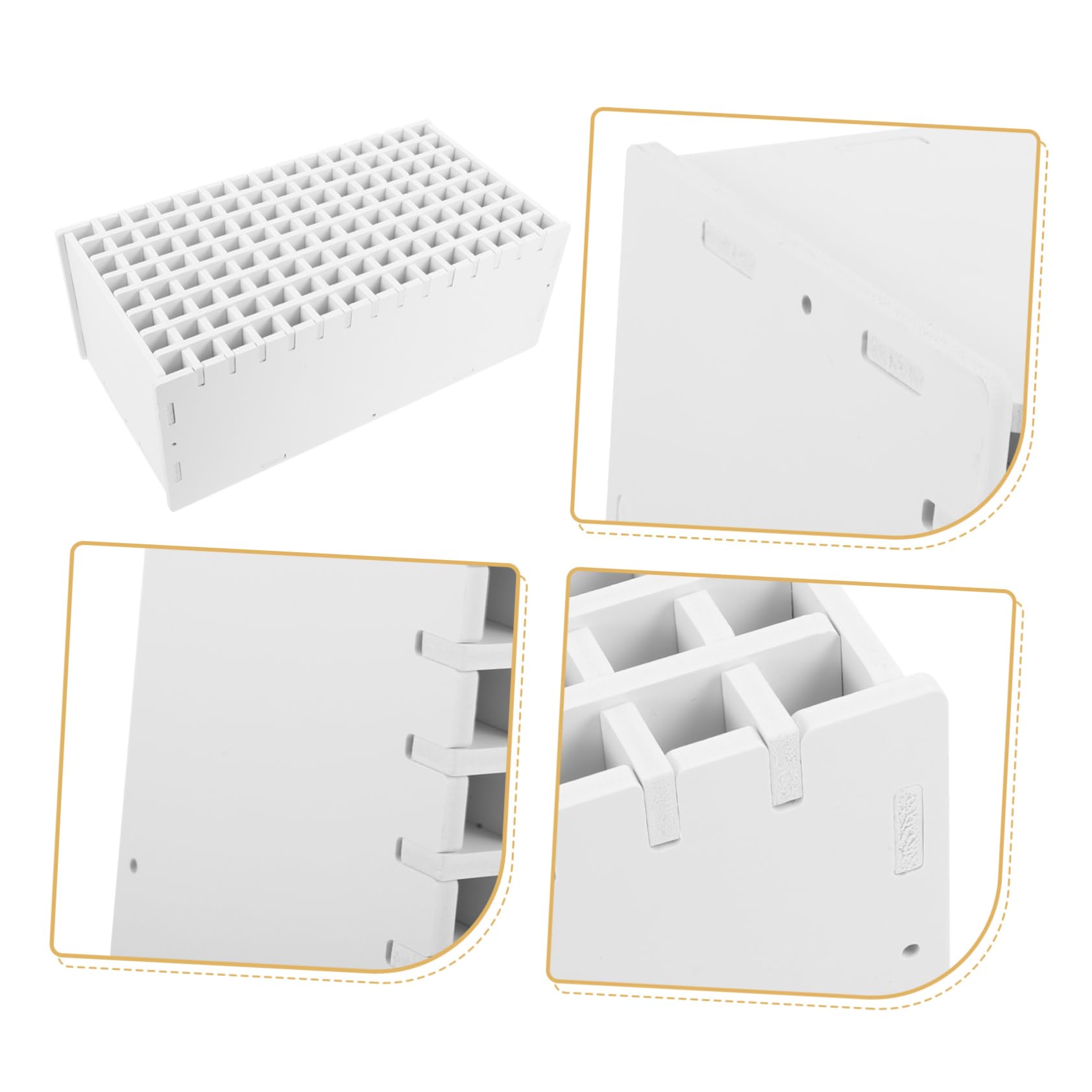 Holibanna Organizer da Scrivania Multifunzionale per Penne e Cancelleria con Scomparti per Marker Portapenne Compatto per Ufficio e Scuola per Lavoro e Studio