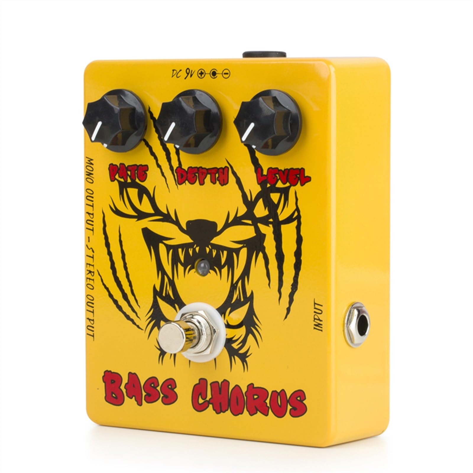 pedal de modulación de guitarra Pedal De Efectos Bass Chorus Adecuado Para Guitarristas Profesionales Y Amantes De La Guitarra