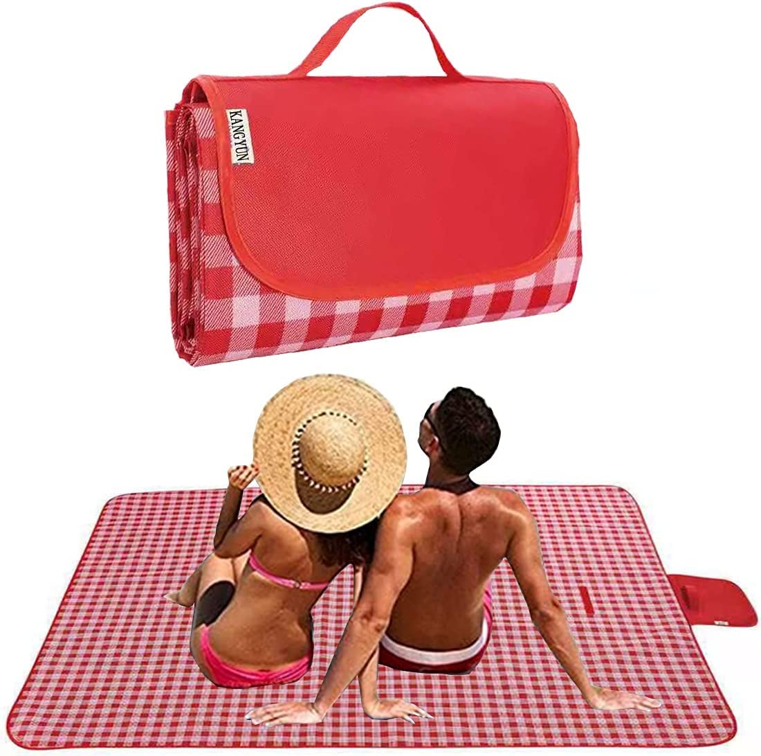 Picnic Mat Waterproof 59 x 39 inches Waterproof Sandproof Foldable Portable Outdoor Picnic Blankets Mat for Beach Camping on Grass Picnic Mat Beach Mat Foldable 1 PCS (Red) (B0BPGQZVS6) Amazon Price History, Amazon Price Tracker