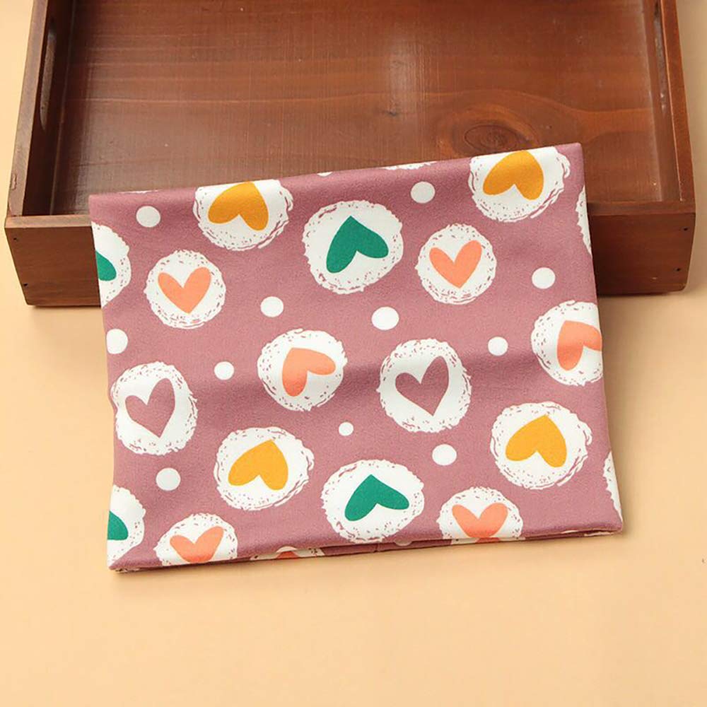 Braga Para El Cuello De Algodón Térmica Infantil Para Niños Y Niñas Doble Capa Con Dibujo Unisex Con Borreguito Forrado Por Dentro Para Invierno Cálido