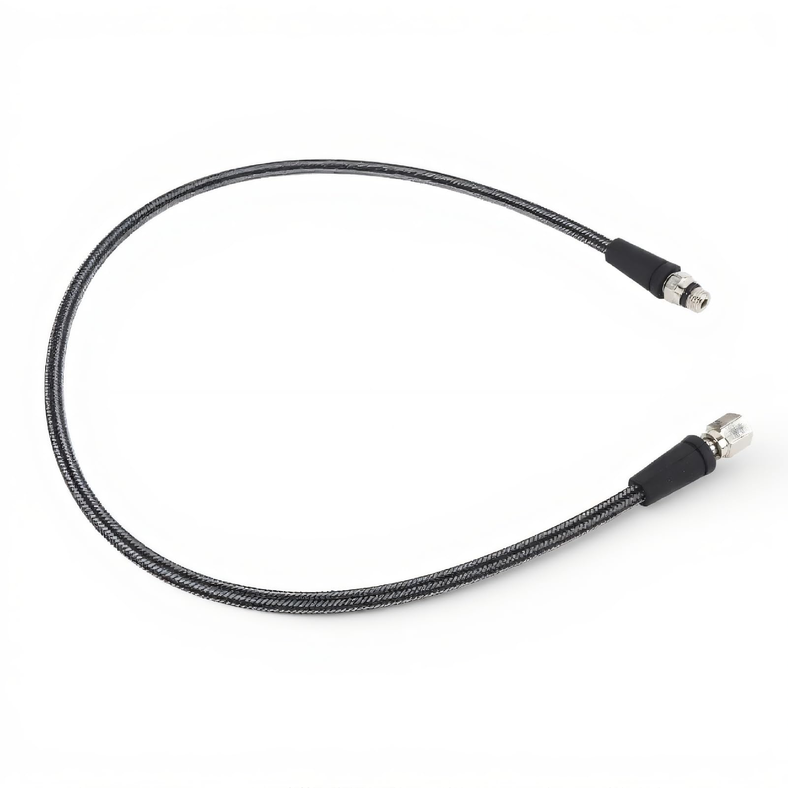 Dpofirs Manguera de Alta Presión para Buceo 80 cm Fibra de Carbono Tejida Flexible para Regulador BCD y Manómetro